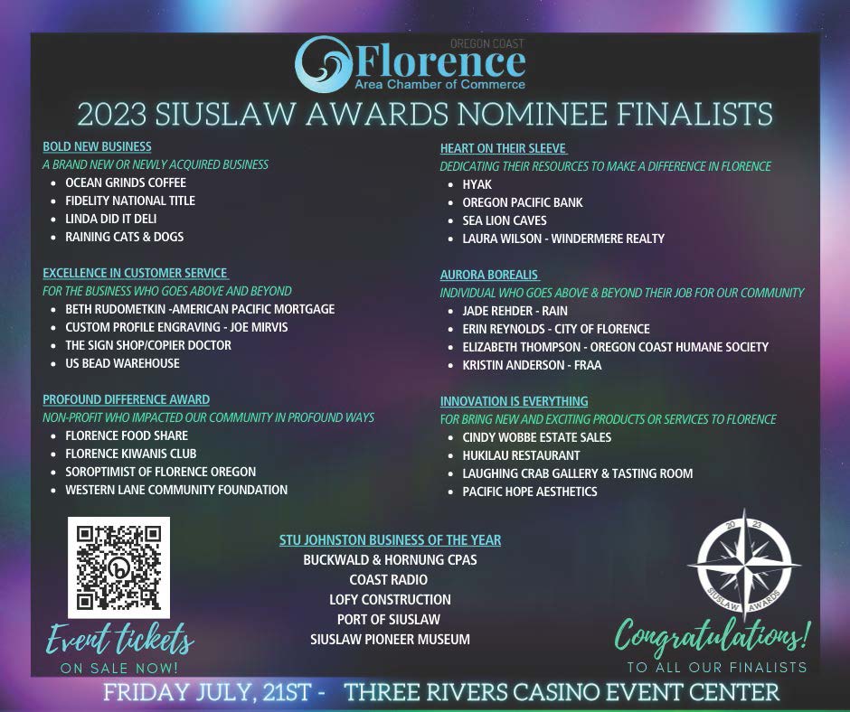 2023 Siuslaw Awards